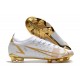 Nike Mercurial Vapor 14 Elite FG Blanc Or