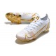 Nike Mercurial Vapor 14 Elite FG Blanc Or