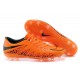 2014/2015 Chaussure de Football Nike ACC Premium Hypervenom Phantom FG Orange Noir