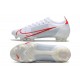 Nike Mercurial Vapor 14 Elite FG Blanc Rouge