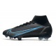 Nike Mercurial Superfly VIII Elite DF FG Noir Gris Acier