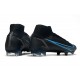 Nike Mercurial Superfly VIII Elite DF FG Noir Gris Acier