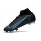 Nike Mercurial Superfly VIII Elite DF FG Noir Gris Acier