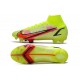 Nike Mercurial Superfly VIII Elite DF FG Volt Carmin Noir