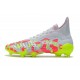 adidas Chaussures Predator Freak + FG Blanc Orange Volt