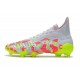 adidas Chaussures Predator Freak + FG Blanc Orange Volt