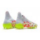 adidas Chaussures Predator Freak + FG Blanc Orange Volt