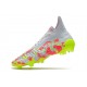 adidas Chaussures Predator Freak + FG Blanc Orange Volt