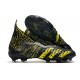 adidas Chaussures Predator Freak + FG Noir Jaune