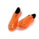 2014/2015 Chaussure de Football Nike ACC Premium Hypervenom Phantom FG Orange Noir