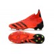 adidas Chaussures Predator Freak + FG Rouge Noir Rouge Solaire