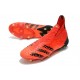 adidas Chaussures Predator Freak + FG Rouge Noir Rouge Solaire