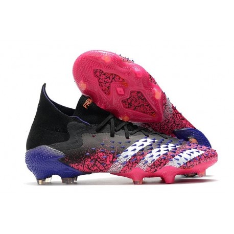 adidas Predator Freak.1 FG Noir Blanc Rose Choc