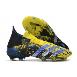 adidas Predator Freak.1 FG X-Men Wolverine - Jaune Argent Métallique Noir