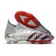 adidas Predator Freak.1 FG Argent Métallique Noir Foncé Equipe Bleu