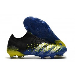 Chaussure adidas Predator Freak.1 Low FG Bleu Jaune Blanc