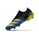 Chaussure adidas Predator Freak.1 Low FG Bleu Jaune Blanc