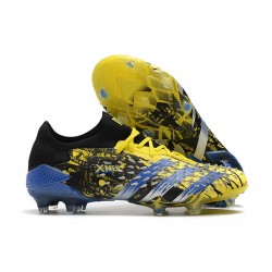 Chaussure adidas Predator Freak.1 Low FG X-Men Wolverine - Jaune Argent Métallique Noir