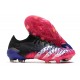 Chaussure adidas Predator Freak.1 Low FG Noir Blanc Rose Choc