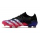 Chaussure adidas Predator Freak.1 Low FG Noir Blanc Rose Choc