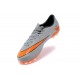 Pas Cher Crampons Nike Hypervenom Phantom ACC Premium FG Argenté Orange Noir