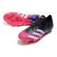 Chaussure adidas Predator Freak.1 Low FG Noir Blanc Rose Choc