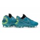 Crampon Nouvelles Nike Tiempo Legend 8 Elite FG Aquamarine Blanc Vert Citron