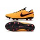 Crampon Nouvelles Nike Tiempo Legend 8 Elite FG Orange Noir