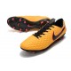 Crampon Nouvelles Nike Tiempo Legend 8 Elite FG Orange Noir