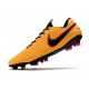 Crampon Nouvelles Nike Tiempo Legend 8 Elite FG Orange Noir