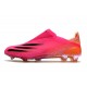 Crampon de Foot adidas X Ghosted+ FG Rose Choc Noir Orange