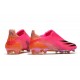 Crampon de Foot adidas X Ghosted+ FG Rose Choc Noir Orange