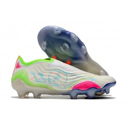 adidas Copa Sense+ FG Crampons Inner Life - Blanc Jaune Rose ÉDITION LIMITÉE