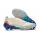 adidas Copa Sense+ FG Crampons Blanc Bleu