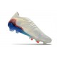 adidas Copa Sense+ FG Crampons Blanc Bleu