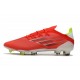 adidas X Speedflow.1 FG Crampons de Foot Rouge Noir Rouge Solaire