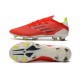 adidas X Speedflow.1 FG Crampons de Foot Rouge Noir Rouge Solaire