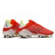 adidas X Speedflow.1 FG Crampons de Foot Rouge Noir Rouge Solaire