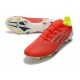 adidas X Speedflow.1 FG Crampons de Foot Rouge Noir Rouge Solaire