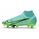 Nike Mercurial Superfly VIII Elite SG-Pro Dynamique Vert Citron