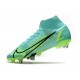 Nike Mercurial Superfly VIII Elite SG-Pro Dynamique Vert Citron