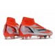 Nike Mercurial Superfly VIII Elite SG-Pro Rouge Piment Noir Fantôme Orange Total