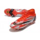 Nike Mercurial Superfly VIII Elite SG-Pro Rouge Piment Noir Fantôme Orange Total