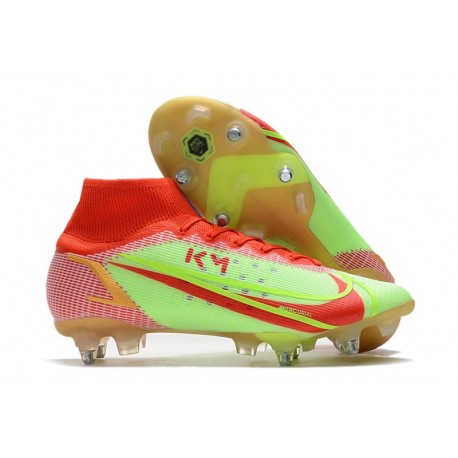 Nike Mercurial Superfly VIII Elite SG-Pro Vert Rouge