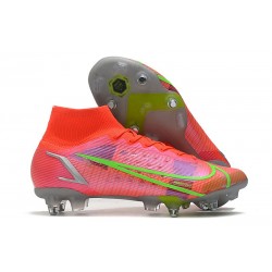 Nike Mercurial Superfly VIII Elite SG-Pro Rubis Argent Metallique