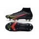 Nike Mercurial Superfly VIII Elite SG-Pro Black x Prism - Noir Jaune Rouge