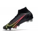 Nike Mercurial Superfly VIII Elite SG-Pro Black x Prism - Noir Jaune Rouge