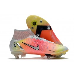 Nike Mercurial Superfly VIII Elite SG-Pro Blanc Mangue