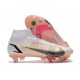 Nike Mercurial Superfly VIII Elite SG-Pro Blanc Noir Carmin Rose