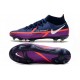 Nike Phantom GT II Elite DF FG Bleu Marine Blanc Violet